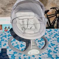 Sdraietta elettrica per neonati – come nuova – con