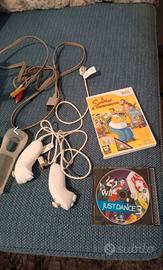 Nintendo Wii con giochi e Joypad e nuchcuk