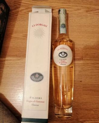 Grappa di cannonau FILIERI riserva 98