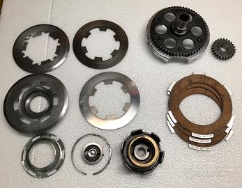 Campana e pignone 24/58 Polini + pacco frizione Po