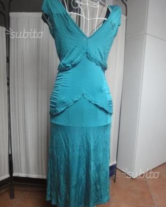 Vestito Liu Jeans color petrolio taglia 42