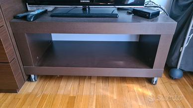 Mobile porta tv con ruote e ripiano