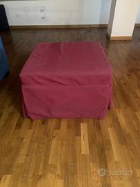 Pouf cubo letto