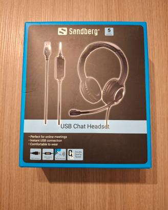 Cuffie con microfono Sandberg – NUOVE CON SIGILLO
