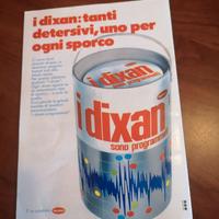 Pubblicità Dixan. Anni 60