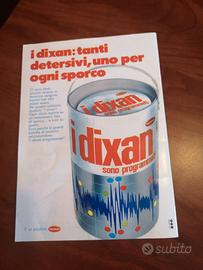 Pubblicità Dixan. Anni 60