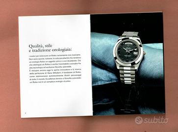 Rolex Oyster Perpetual brochure a libricino 2009