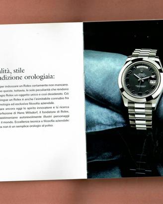 Rolex Oyster Perpetual brochure a libricino 2009