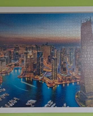 Puzzle 1000 pezzi con cornice e scatola