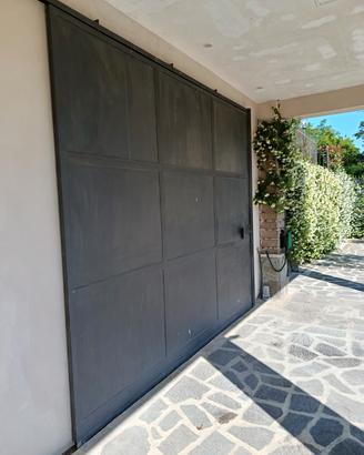 porta scorrevole per garage 