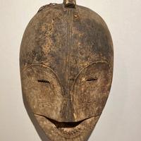 Maschera africana con croce 1900 Fang - Gabon
