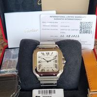 CARTIER SANTOS LARGE WSSA0018 2022 PARI NUOVO FULL