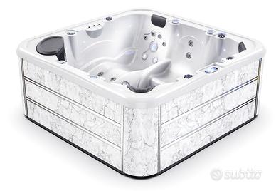 Minipiscina idromassaggio 5 posti balboa led