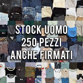 Abbigliamento Uomo 250 pezzi - Molti Firmati