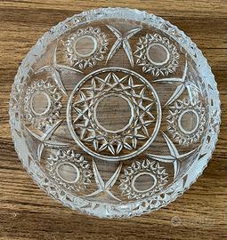 Posacenere in cristallo di Bohemia