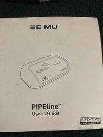 emu pipeline sitema wireless per strumenti