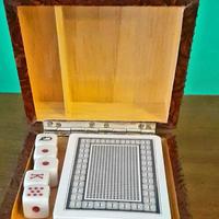 Scatola spagnola vintage gioco carte 