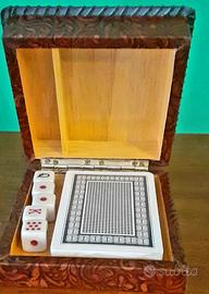 Scatola spagnola vintage gioco carte 