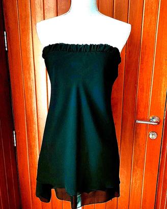 Mini abito nero Made in Italy