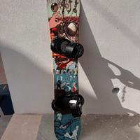 Snowboard Burton con attacchi Burton