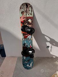 Snowboard Burton con attacchi Burton