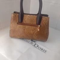 Nicole&Doris - Borsa a tracolla marrone chiaro, co