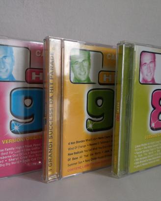 3 CD hit 80, hit 90, compilation pop-rock, C.Conti