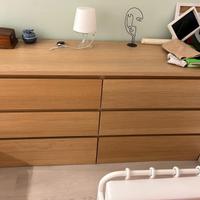 Cassettiera Malm 6 cassetti
