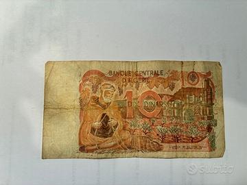 BANCONOTA CARTAMONETA DINARI ALGERIA