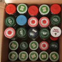 vasetti vetro 40 pezzi altezza 11,5cm/diam.6cm