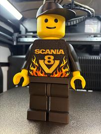Brick Lego 20cm Scania V8