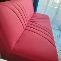 divano letto  3 posti in tessuto 