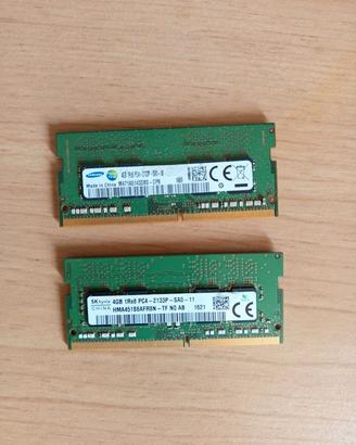 RAM 8gb DDR4 2133mhz