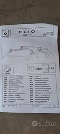 barre portapacchi renault clio