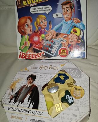 2 giochi tavola Harry Potter e macchina bugie