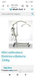 Sollevatore elettrico persona 