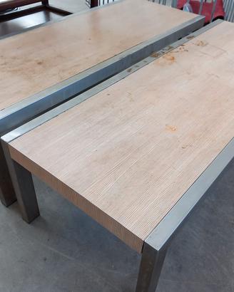 tavoli struttura inox