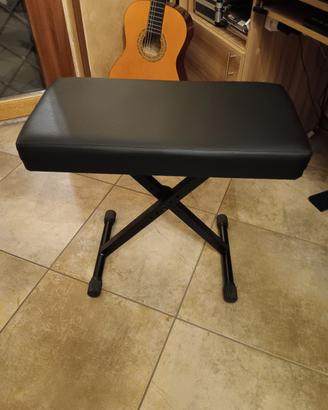 Panca QuikLok per pianoforte/tastiera