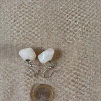 Orecchini quarzo rosa