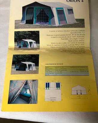 Carrello tenda appendice