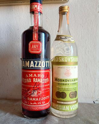 vodka russa e Ramazzotti 