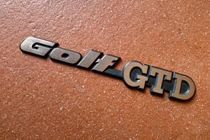 Emblema stemma Golf GTD