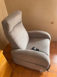 Poltrona relax comfort elettrica modello Leonardo