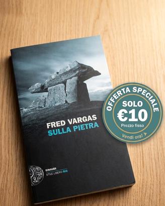 Libro Fred Vargas. SULLA PIETRA