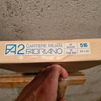 blocco da disegno Fabriano f2 liscio