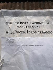 Vasca doccia idromassaggio con sauna