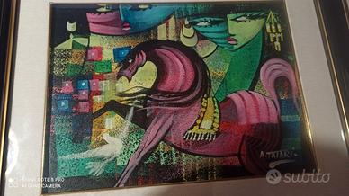 Dipinto Artista Abdul Rahem Tatari