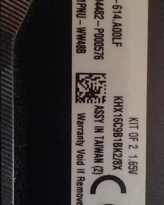 HyperX Fury DDR3 RAM Kingston
