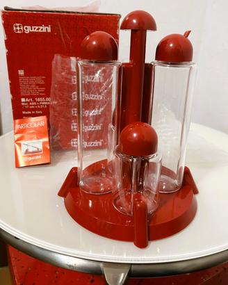Set condimenti Guzzini "Particolari" nuovo