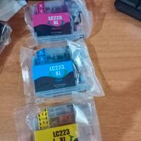 cartucce LC-223 bk e colori